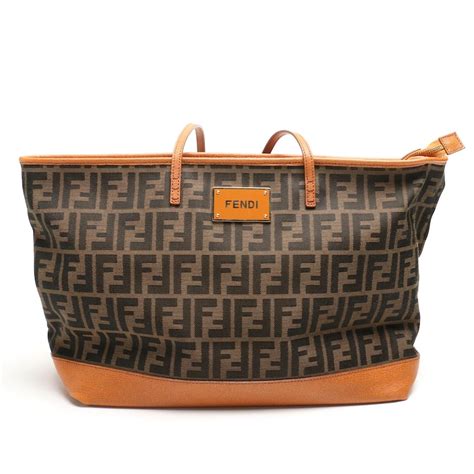 fendi lampo zucca